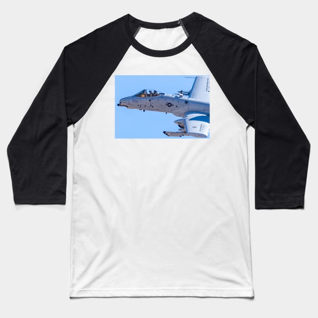 A-10 Warthog #692 cockpit Baseball T-Shirt by acefox1